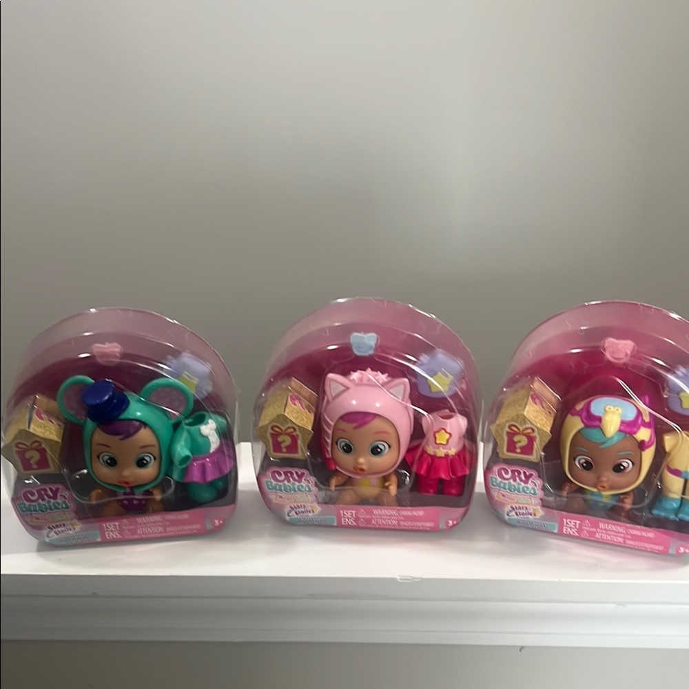 Cry Babies Magic Tears Doll Set - Multicolor